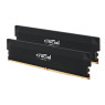 Crucial Pro DDR5 RAM 32GB Kit (2x16GB) 6400MHz CL38, Overclocking Desktop Gaming Memory, Intel XMP 3.0 & AMD Expo Compatible – Black CP2K16G64C38U5B
